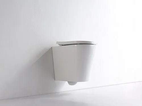 Унитаз подвесной CeramaLux NS-5178, Бело-Глянцевый