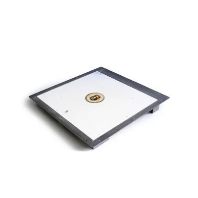 Напольный люк на амортизаторах Практика Портал 80-80