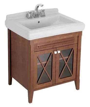 Мебельная раковина Villeroy & Boch Hommage 7101 75R1 75 белый альпин - купить в Москве по низкой цене в интернет-магазине с доставкой по всей России | HITsant Мебельная раковина Villeroy & Boch Hommage 7101 75R1 75 белый альпин