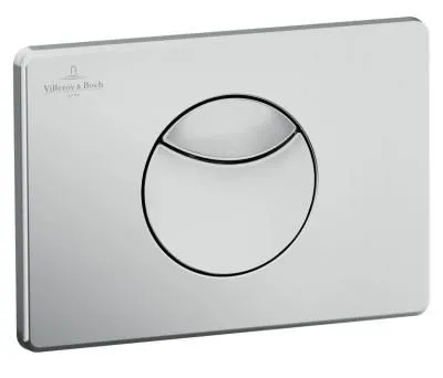Кнопка смыва Villeroy & Boch ViConnect 92248569 матовый хром