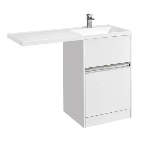 Мебель для ванной Aquaton Лондри 1A235901LH010 60 белый глянец