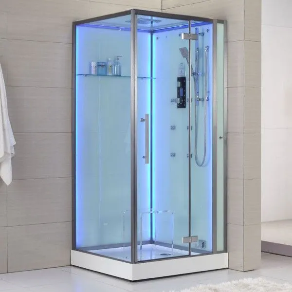 Душевая кабина Eago Malmo DZ989F12 (R) белое стекло