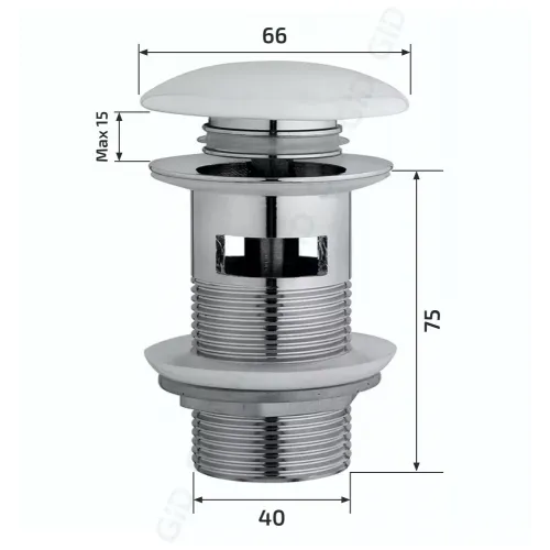 Клик-клак Gid Bl100-1 72202K