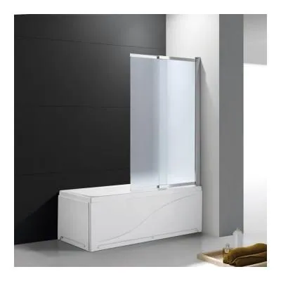 Шторка на ванну Cezares Slider SLIDER-VF-11-90/150-P-Cr матовое стекло - купить в Москве по низкой цене в интернет-магазине с доставкой по всей России | HITsant Шторка на ванну Cezares Slider SLIDER-VF-11-90/150-P-Cr матовое стекло