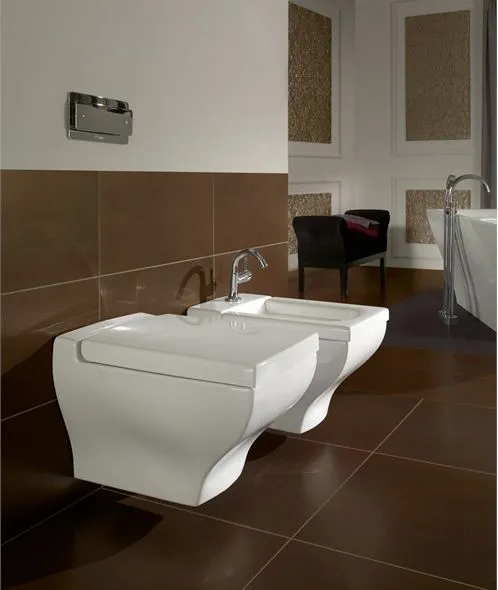 Сиденье для биде Villeroy & Boch La Belle Plus 9M1400R1 белый альпин CeramicPlus