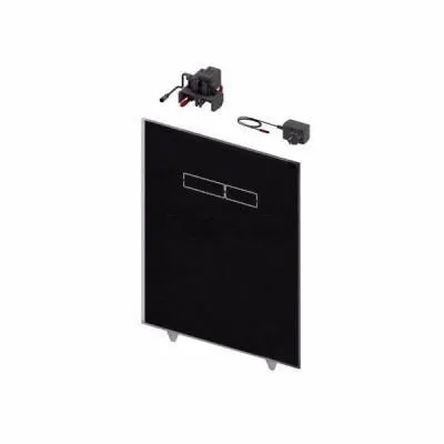 Кнопка смыва Tece TECElux  9650003  с блоком управления черная