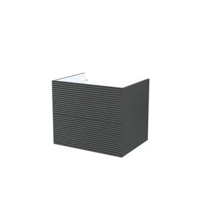 Тумба подвесная, 60 см, темно-серый, Bild, IDDIS, BIL60G0i95 подходит умыв. 0136000i28