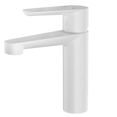 Смеситель для раковины D&K Bayern.München белый (DA1562108) - купить в Москве по низкой цене в интернет-магазине с доставкой по всей России | HITsant Смеситель для раковины D&K Bayern.München белый (DA1562108)