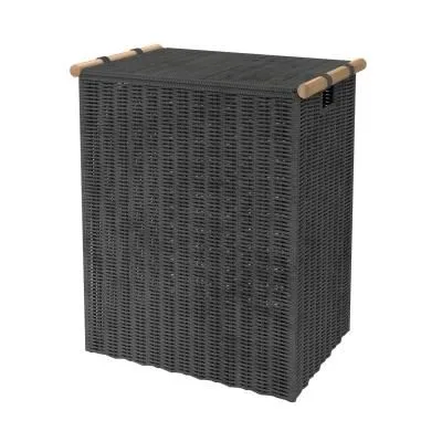 Корзина для белья WasserKRAFT Gollach WB-330-L черный