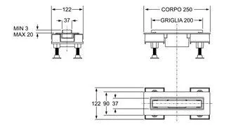 Душевой лоток BONOMINI (6825WX20SWZ) - купить в Москве по низкой цене в интернет-магазине с доставкой по всей России | HITsant Душевой лоток BONOMINI (6825WX20SWZ)