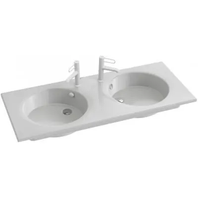 Раковина  Jacob Delafon Odeon Rive Gauche EXAT112-Z-00 120х50