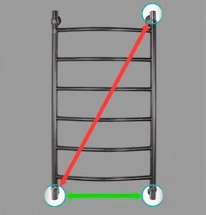 Полотенцесушитель водяной Energy Classic 80x50 хром