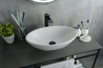 Раковина накладная Gid Wm9021 51193, Белый матовый