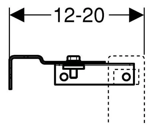 Комплект крепления для инсталляций Geberit Duofix 111.839.00.1 к стене - купить в Москве по низкой цене в интернет-магазине с доставкой по всей России | HITsant Комплект крепления для инсталляций Geberit Duofix 111.839.00.1 к стене