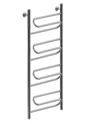 Полотенцесушитель водяной Aquanet Paolo 1000x500 хром