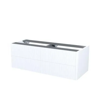 Тумба подвесная, под столешницу, 120 см, белый, Aiger, IDDIS, AIG12W0i95