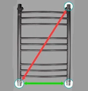 Полотенцесушитель водяной Energy Prestige 60x30 хром