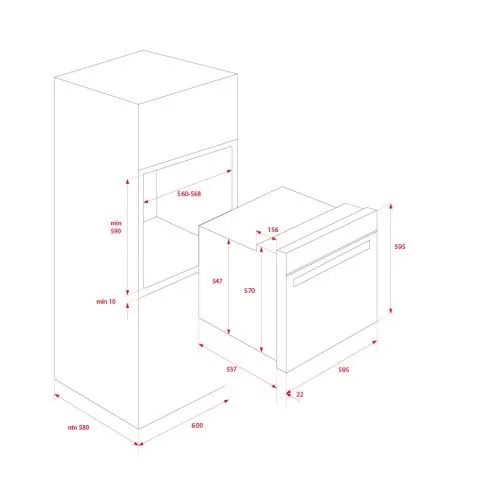 Духовой шкаф Teka HSB 610 WHITE