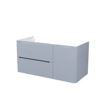 Тумба подвесная, 100 см, светло-серый, Edifice, IDDIS, EDI10L0i95 подходит умыв. 0101000i28