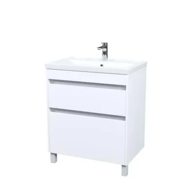 Тумба с умывальником, напольная, 70 см, белый, Zodiac X, IDDIS, (ZDX70WFi95K)