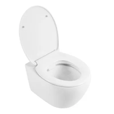 Чаша для унитаза подвесного BelBagno Prospero BB507B белый Чаша для унитаза подвесного BelBagno Prospero BB507B белый