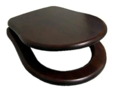 Крышка-сиденье Kerasan Retro 109340 дерево/бронза