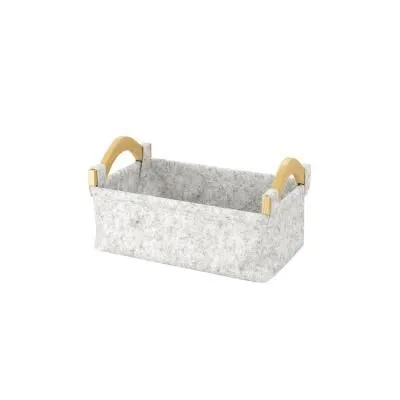 Корзина для хранения WasserKRAFT Aula WB-110-S серый