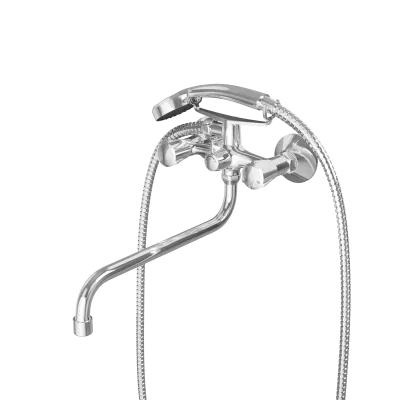 Смеситель для ванны с длинным поворотным изливом RUSH Pioneer (PI7950-51)