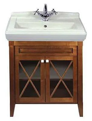 Мебельная раковина Villeroy & Boch Hommage 7101 75R1 75 белый альпин - купить в Москве по низкой цене в интернет-магазине с доставкой по всей России | HITsant Мебельная раковина Villeroy & Boch Hommage 7101 75R1 75 белый альпин