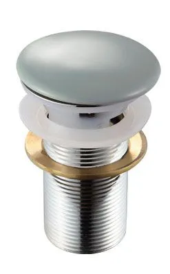 Донный клапан Melana MLN-ТB10 для раковины с переливом, серый - купить в Москве по низкой цене в интернет-магазине с доставкой по всей России | HITsant Донный клапан Melana MLN-ТB10 для раковины с переливом, серый