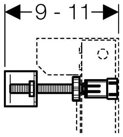 Комплект крепления для инсталляций Geberit 242.048.00.1 для Duofix Special с UP700 - купить в Москве по низкой цене в интернет-магазине с доставкой по всей России | HITsant Комплект крепления для инсталляций Geberit 242.048.00.1 для Duofix Special с UP700