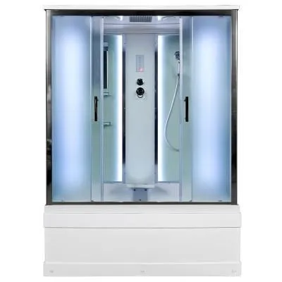 Душевой бокс Deto ЕМ4515 LED 150х85