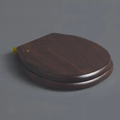 Крышка-сиденье для напольного унитаза Simas Londra LO005 noce/oro золото