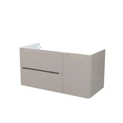 Тумба подвесная, 100 см, капучино, Edifice, IDDIS, EDI10C0i95 подходит умыв. 0101000i28