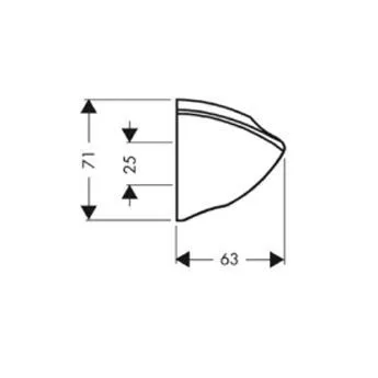 Держатель Hansgrohe Porter 27521000 для душа, хром - купить в Москве по низкой цене в интернет-магазине с доставкой по всей России | HITsant Держатель Hansgrohe Porter 27521000 для душа, хром