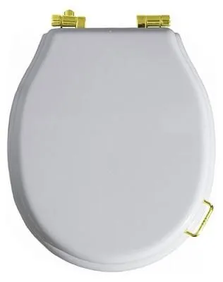 Крышка-сиденье для унитаза с ручкой Simas Lante LA003bi/oro