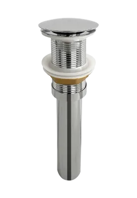 Донный клапан Ceramica Nova Без серии CN2000CH с системой "клик-клак", хром