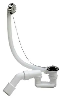 Слив-перелив Viega 311537 для ванны, хром