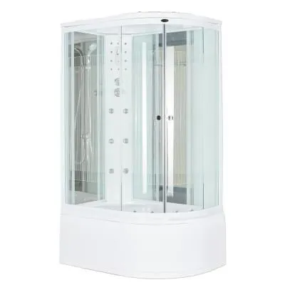 Душевая кабина Niagara NG-710-01SLN 120х80 L с баней