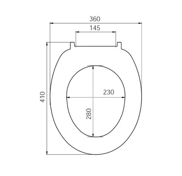 Сиденье для унитаза белое IDDIS (ID 01 061.1 bel)