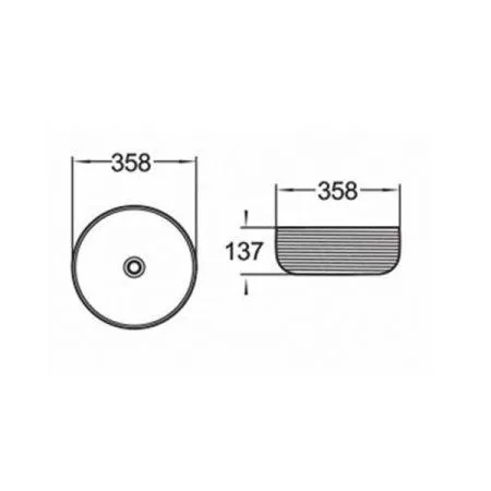 Раковина Comforty 102 MW белая матовая