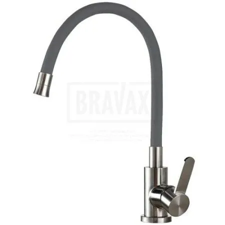 Смеситель Ledeme L74004-9 серый