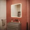 Зеркало для ванной комнаты  SANCOS Palace 700х800 с подсветкой,  PA700