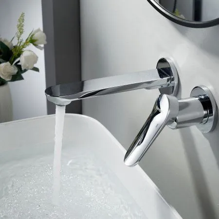 Смеситель для раковины Shevanik S4LT34ON1, Хром