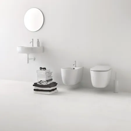 Чаша для унитаза подвесного Kerasan Nolita 531401 безободковый, белый