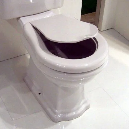 Крышка-сиденье Kerasan Retro 108901 c микролифтом, белый/хром