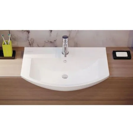 Раковина Sanita Luxe Best BST85SLWB01 85 - купить в Москве по низкой цене в интернет-магазине с доставкой по всей России | HITsant Раковина Sanita Luxe Best BST85SLWB01 85