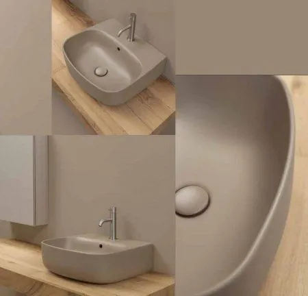 Донный клапан Kerasan Nolita 923381 коричневый орех матовый