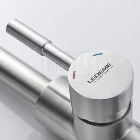 Смеситель Ledeme L1098-5 нержавеющая сталь
