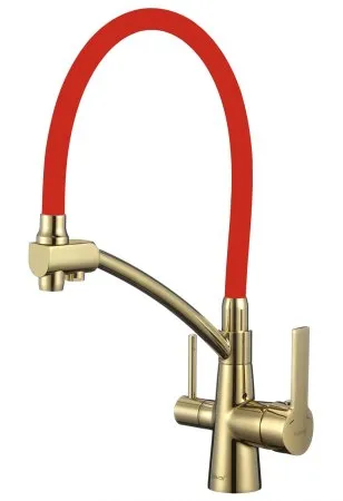 Смеситель для кухни золотой под фильтр Savol (S-L1805B-03)